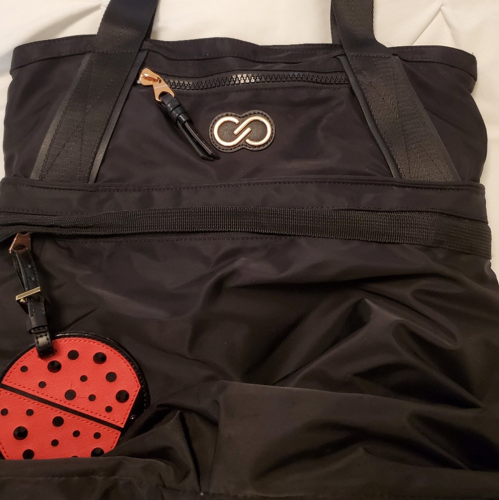 Calia black gym bag